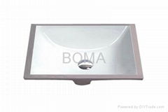CUPC Ceramic Undermount Sink BMU-1611