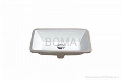 CUPC Ceramic Undermount Sink BMU-1811 