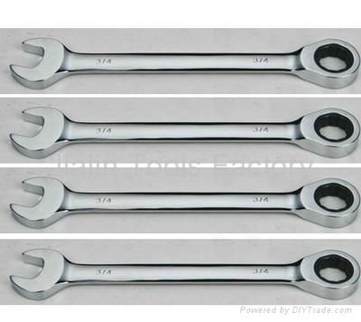 Inch Ratchet Combination Wrench