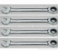 Inch Ratchet Combination Wrench