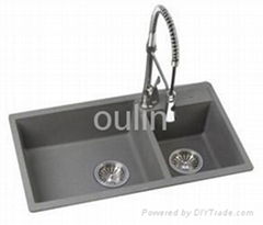 quartz stone sink 