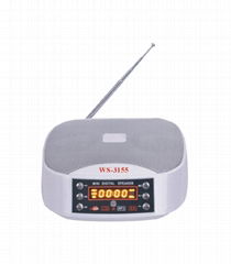 WS-3155 fm radi with usb/sd 