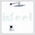 Concealed in-wall shower set faucet 2