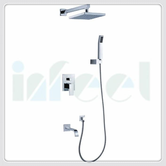 Concealed in-wall shower set faucet 3