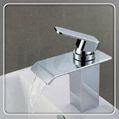 brass waterfall basin faucet 3