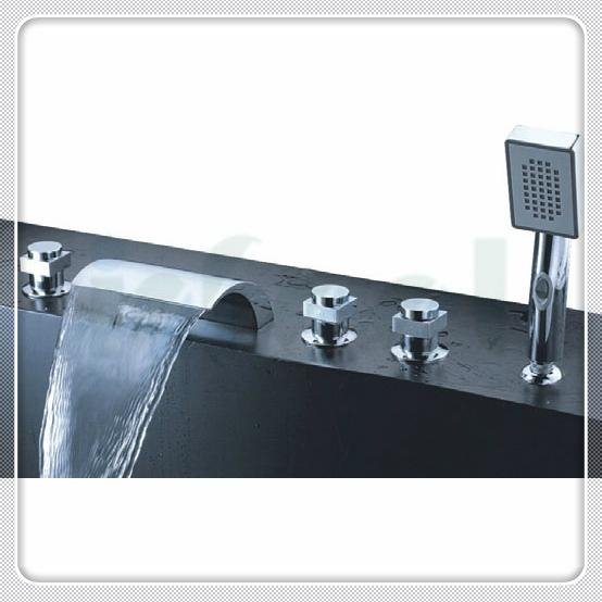brass waterfall basin faucet 5