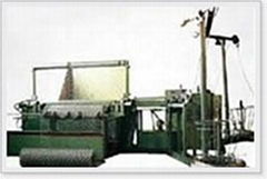 Automatic and semi-automatic chain link fence machines