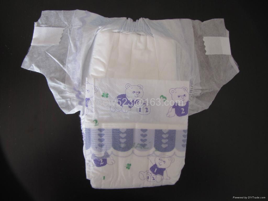 Super soft disposable diapers baby 2
