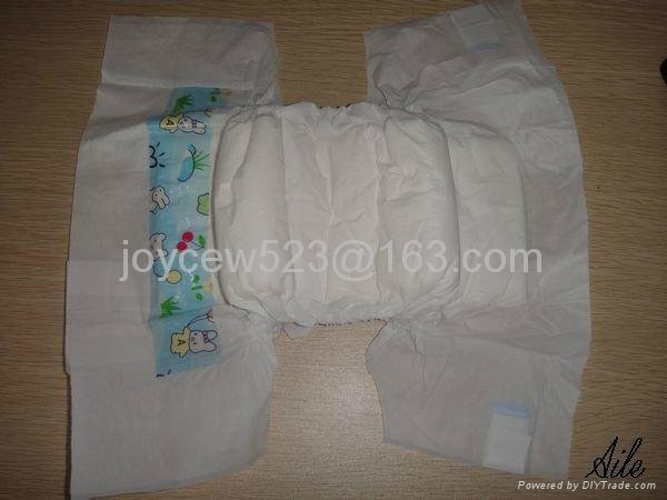 Grade A super soft high absorbent  baby nappies