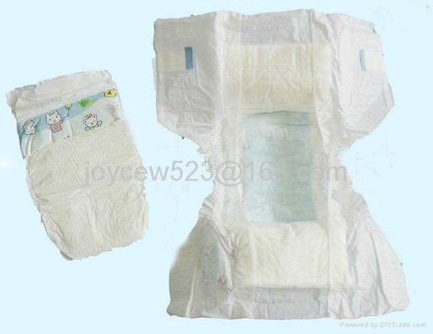 Grade A comfortable baby diaper disposable