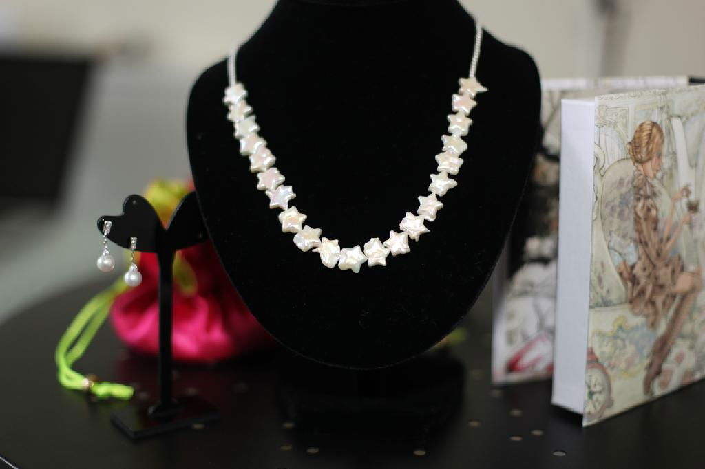 pearl necklace / bracelet 5