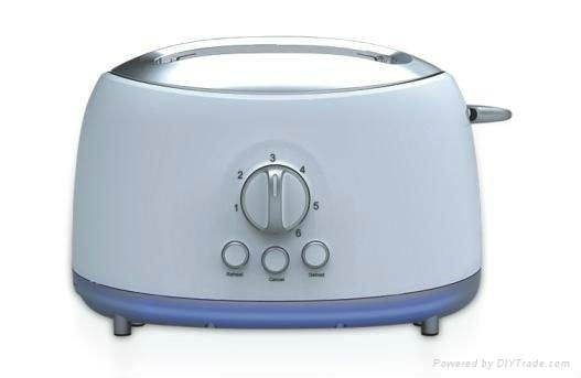 2 Slice blue flaring bottom new design Toaster