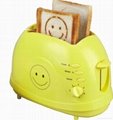2012 Best design hot sell Logo Toaster CT-819G for Christmas promotion 5