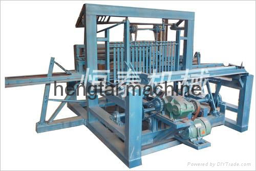 Full automatic weft and warp woven mesh machine