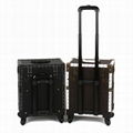 retro PVC trolley makeupcase 4