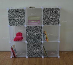 DIY Plastic Household Storage Cabinet