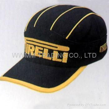 6 Panel Embroidery Cotton baseball cap promotional cap gift visor hat 3