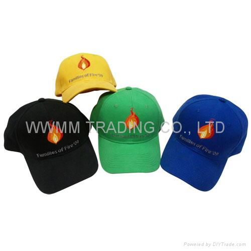 6 Panel Embroidery Cotton baseball cap promotional cap gift visor hat 4