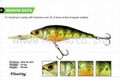 Rapala quality fishing lure hard baits plastic lure--MINNOW