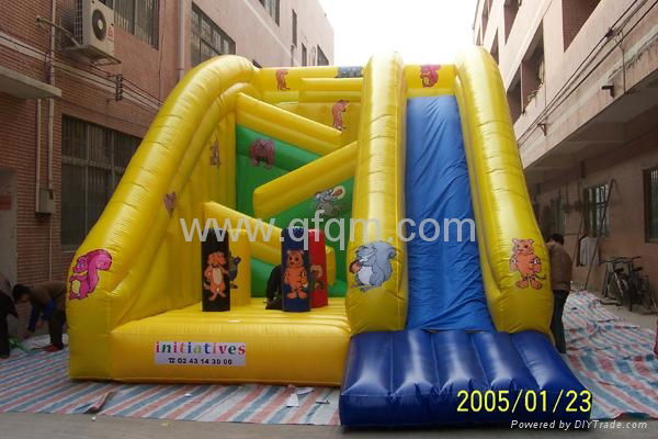 inflatable slide