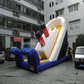 inflatable Titanic slide