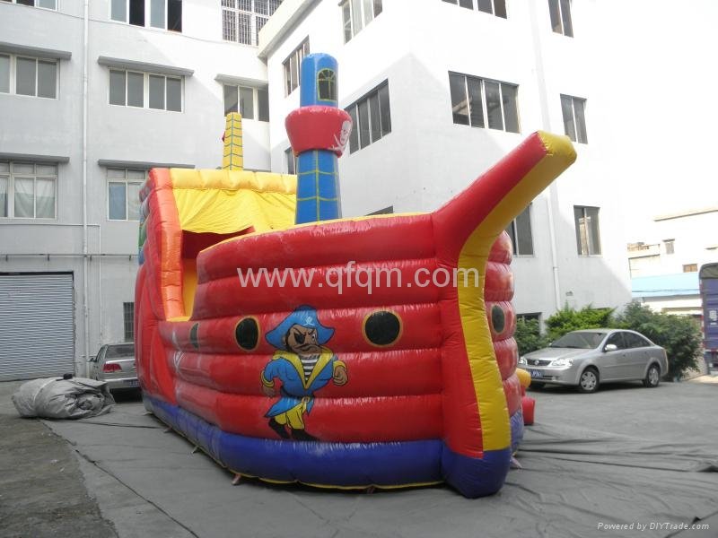 inflatable bouncer pirate ship 2