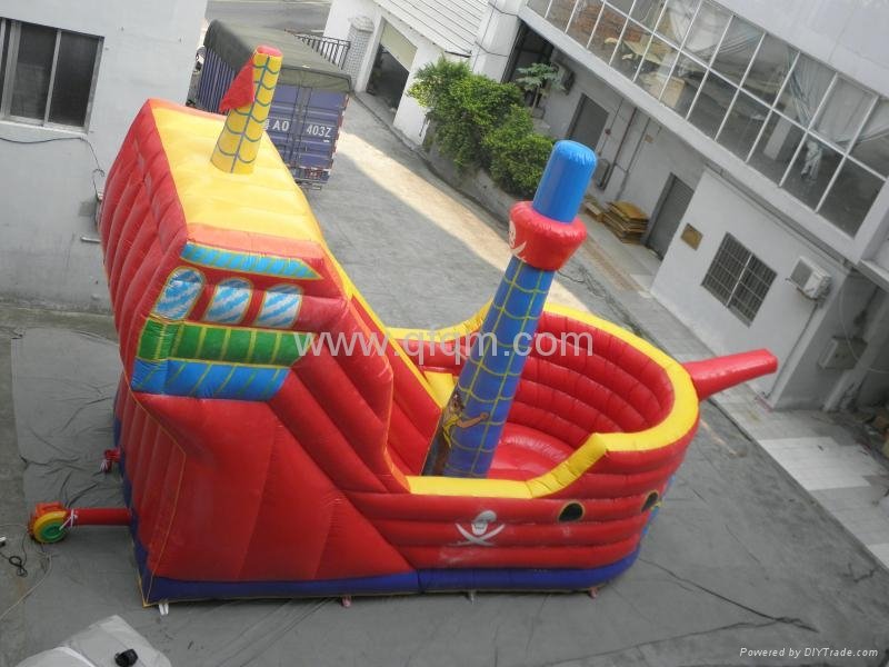 inflatable bouncer pirate ship 3