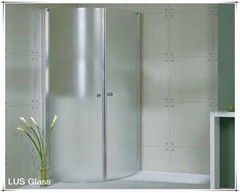 ultra clear shower room tempered glass