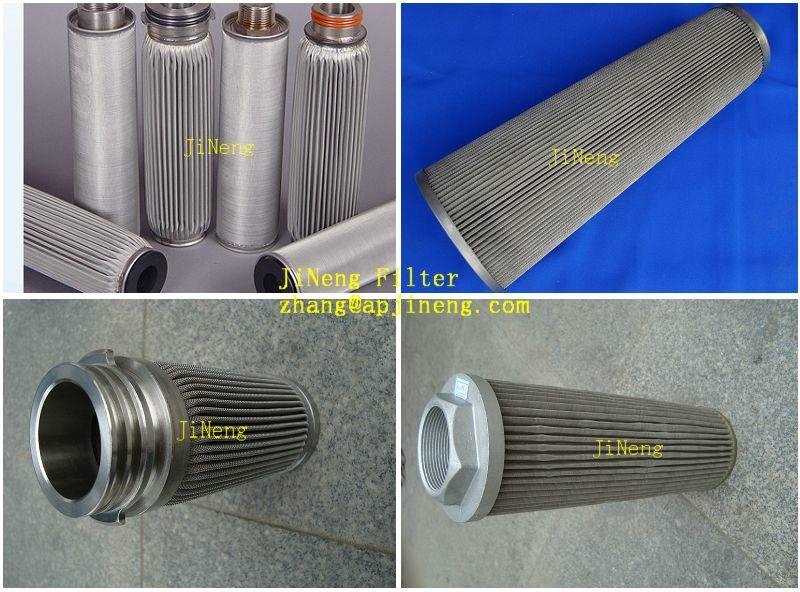 pleated filter element