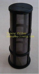 rubber coated mesh filter