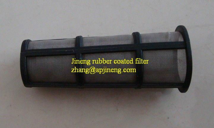 rubber coated mesh filter 4