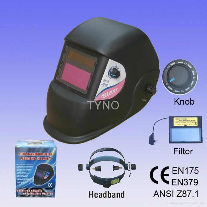 Auto darkening welding mask 2