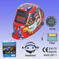 Auto darkening welding mask 2