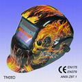 Auto darkening welding mask 1