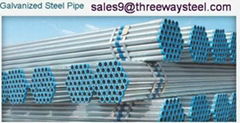 Hollow Section Tube, Galvanized Steel
