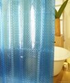 Eco-frinedly 100% 3D EVA shower curtain