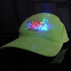 LED flashing hat