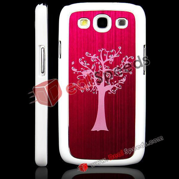 Metal Brushed Hard Case for Samsung Galaxy SIII 4