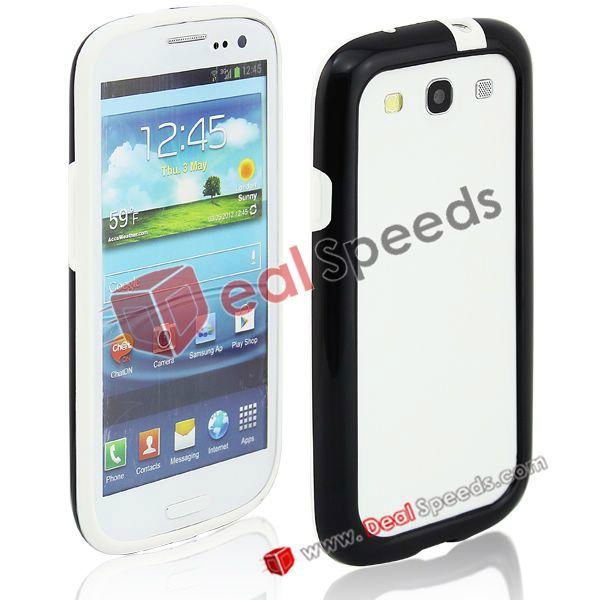 Durable TPU Material Bumper Case Cover for Samsung Galaxy S3 i9300 3