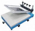 Manual solder paste printing station