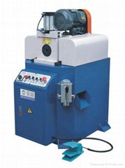 Semi-antomatic single-head tube chamfering machine