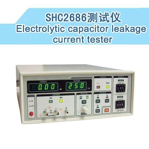 Electrolytic capacitor leakage current tester 