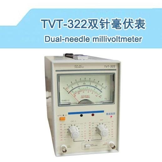Dual-needle Millvoltmeter