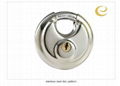 stainless steel disc padlock 1