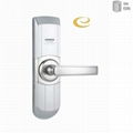 China smart intelligent electronic door card lock 1