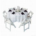 120 Inch Round Polyester Tablecloth 1