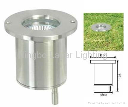 IP67 Stainless steel and aluminum led underground