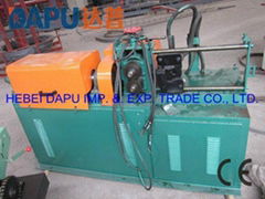 Wire straightening and cutting machine