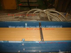 WPC wood-plastic decking extrusion line