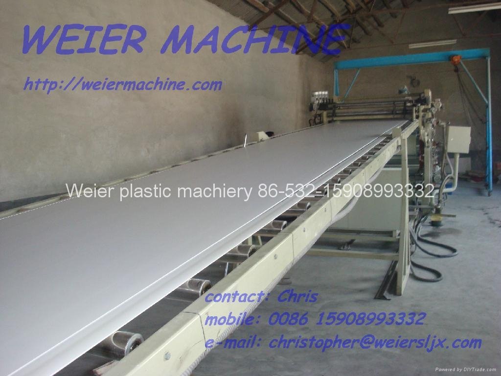 PVC celuka board production line 5